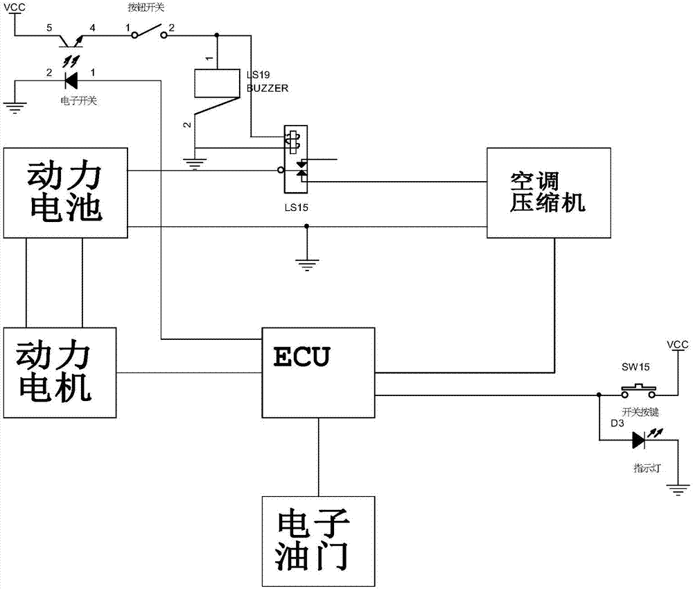 一种汽车自动加速控制系统的制作方法