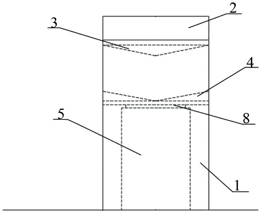 一种八字形钢筋加工模具的制作方法