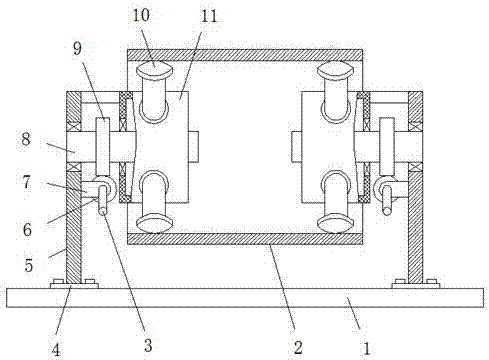 一种建筑用钢筋笼固定支撑装置的制作方法