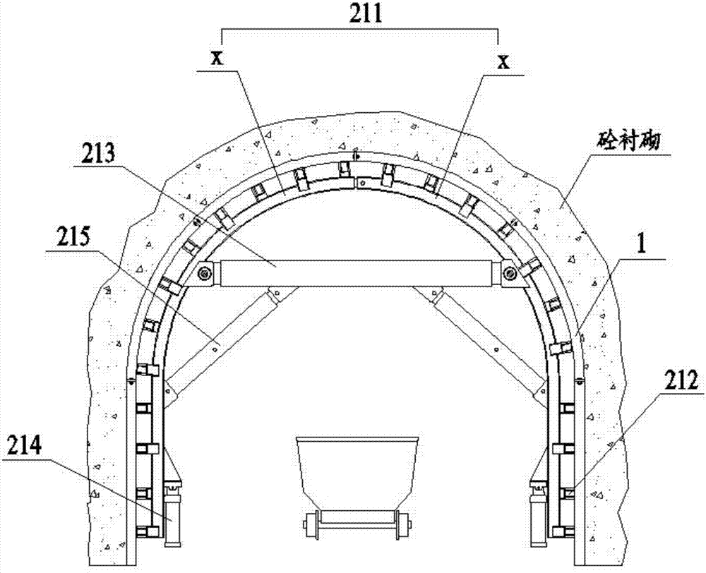 一种隧道砼衬砌施工辅助设备及施工工艺的制作方法