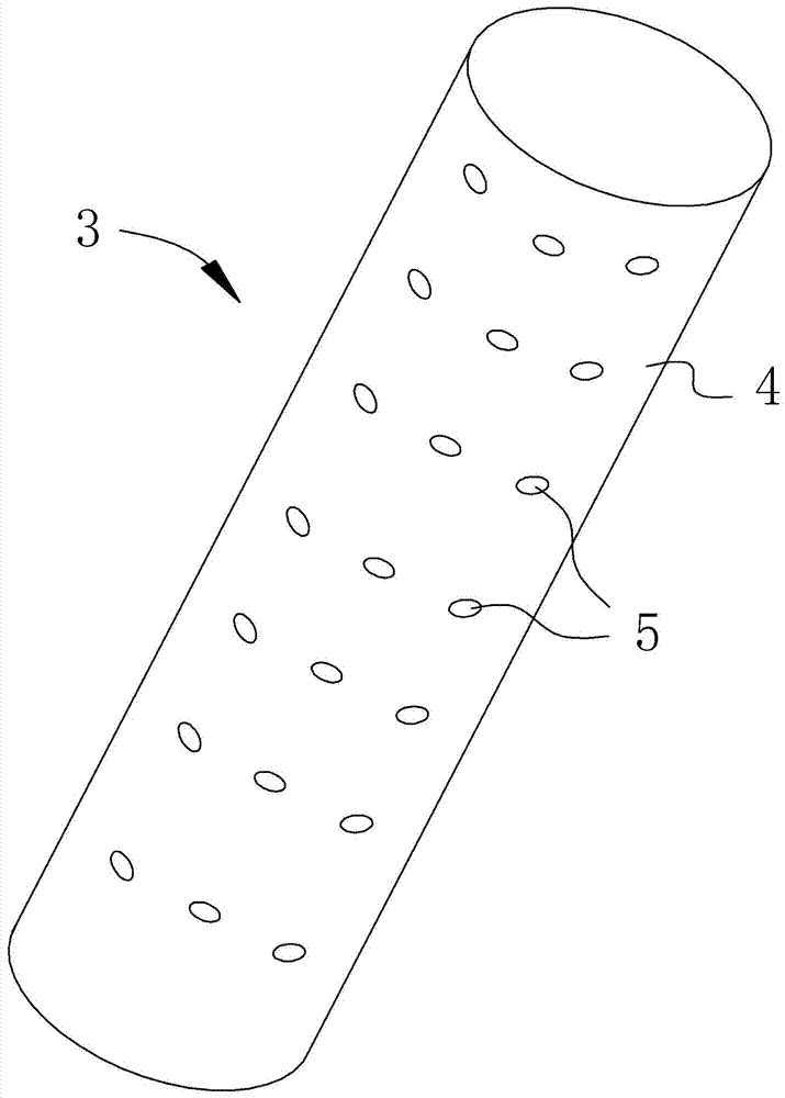一种填埋场导排盲沟管道结构的制作方法
