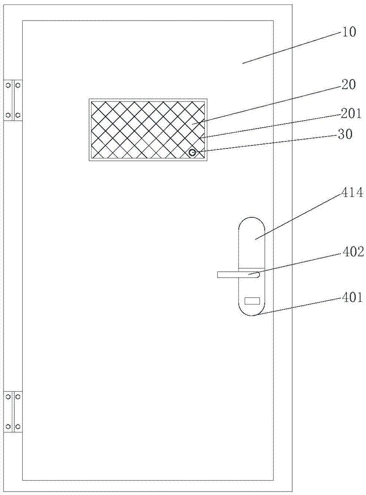 智能安全防盗门的制作方法