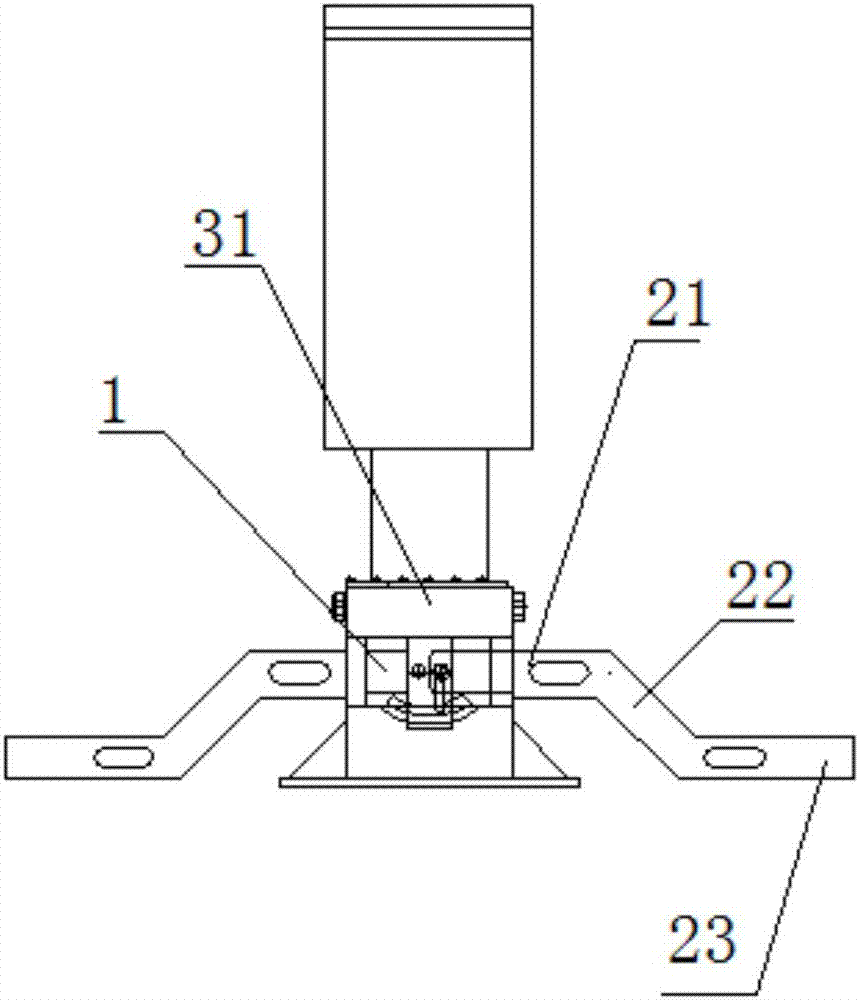 垛式支架防倒装置及垛式支架的制作方法