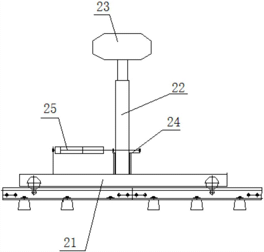 垛式支架移位装置及超前支护设备的制作方法