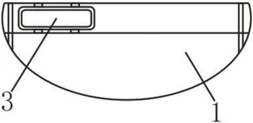 一种移动式推杆头V型卡槽与杆部的固定结构的制作方法