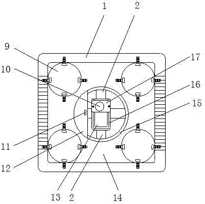 VR全景摄像机支架的制作方法