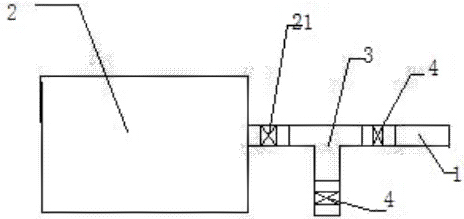 一种球阀内漏的测试装置及其组成的新型球阀的制作方法