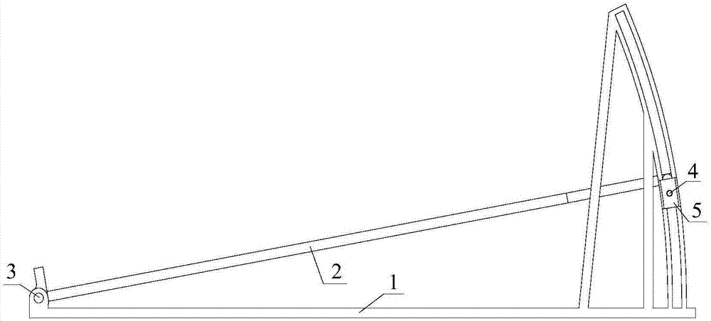 一种新型斜井冻结实验井筒支架的制作方法