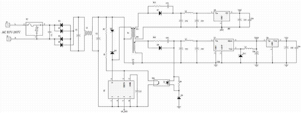 一种开关柜数字式温度监控仪的制作方法