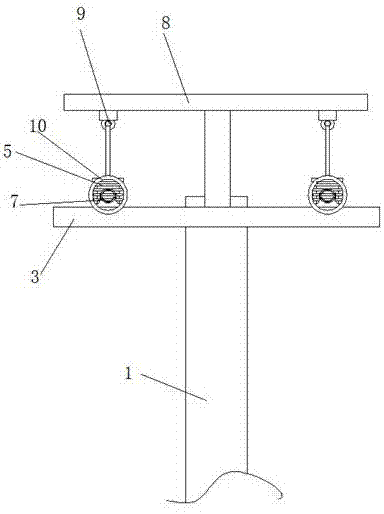 一种建筑用电缆护架的制作方法