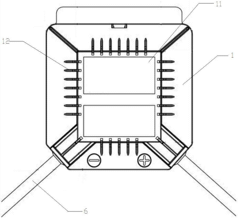 一种碲化镉薄膜组件专用的压扣式接线盒的制作方法