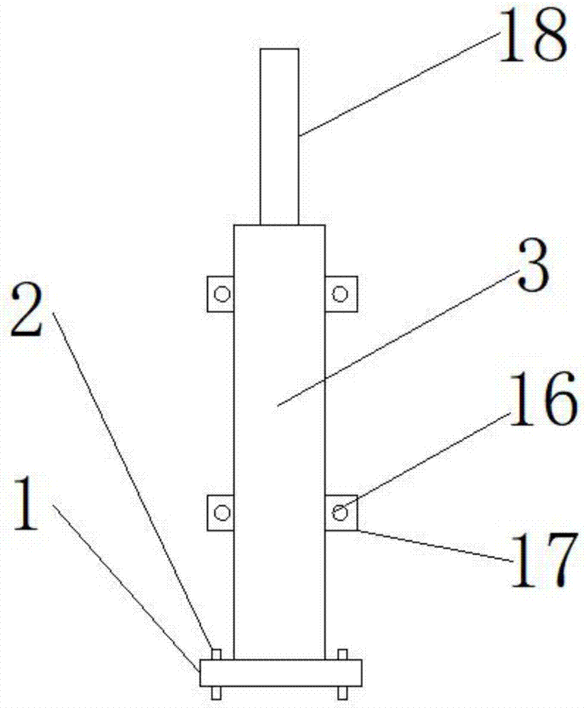 一种易于拆卸组装的建筑工程用防护栏的制作方法