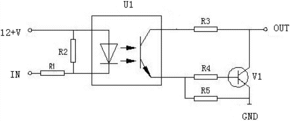 一种基于光耦隔离的电表参数采集装置的制作方法