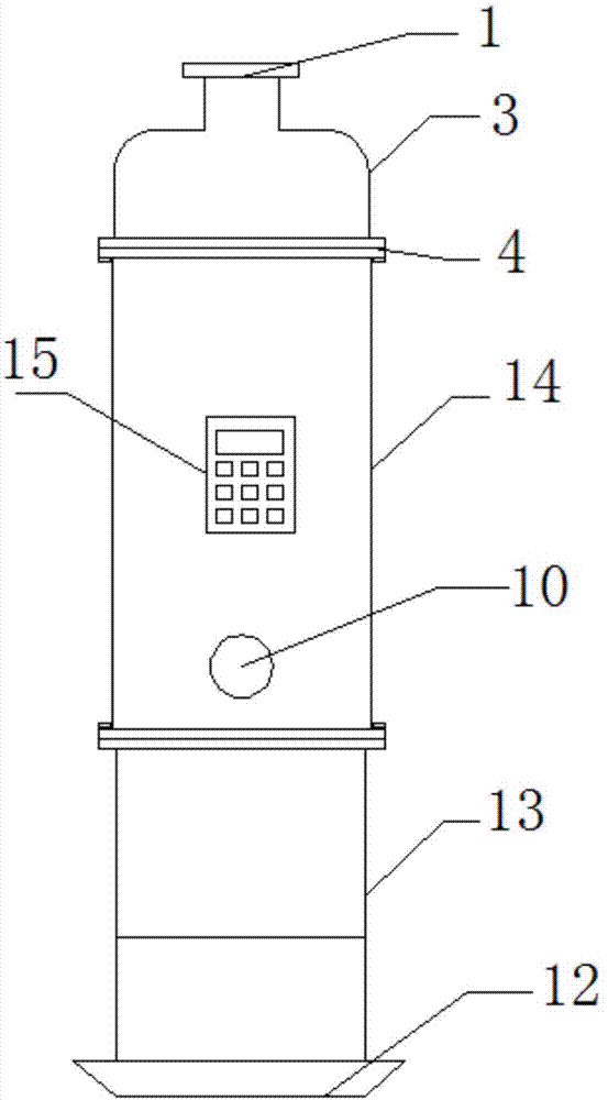 一种加工氯化苄的精馏塔的制作方法
