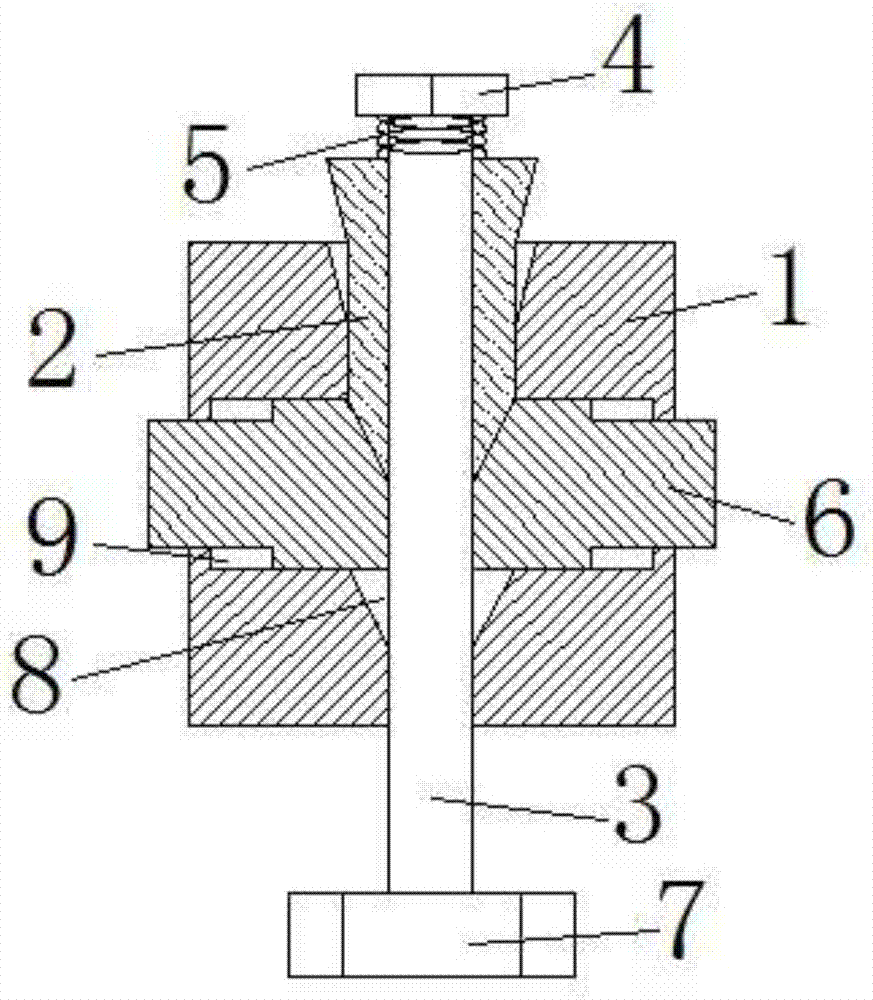 一种定位治具的检具卡接结构的制作方法