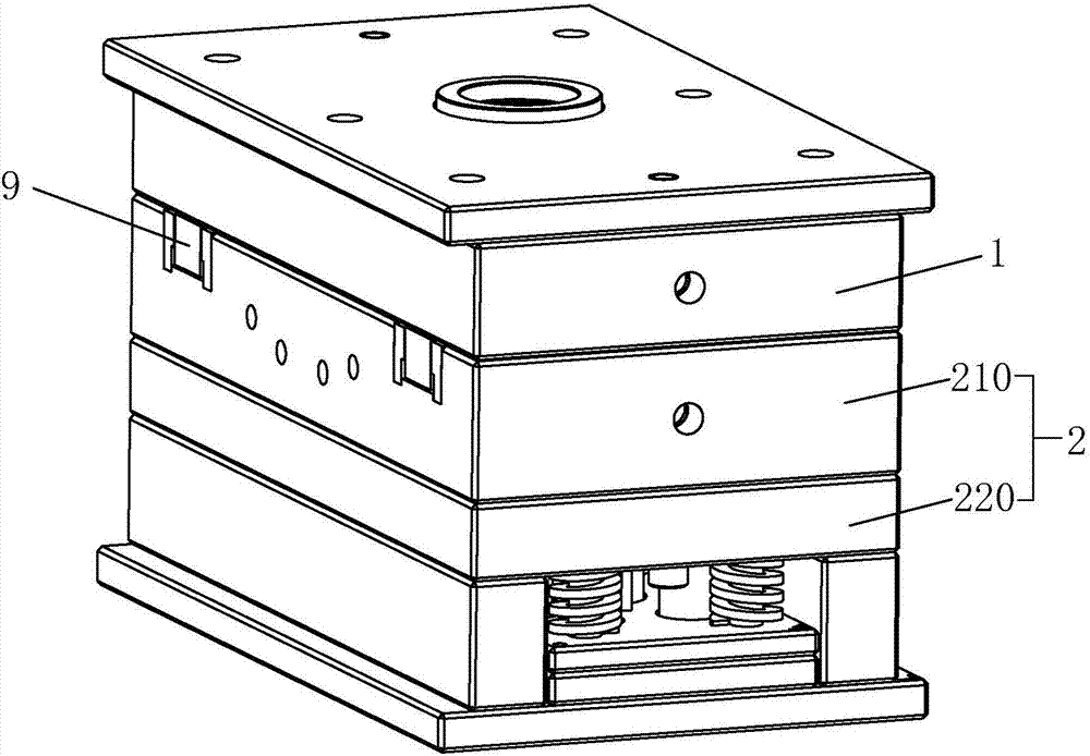 门把手注塑模具的制作方法