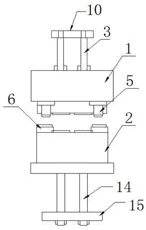 一种平滑直边杯沿定位压边热成型装置的制作方法