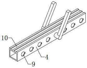 一种金属卷材用包装支架的制作方法
