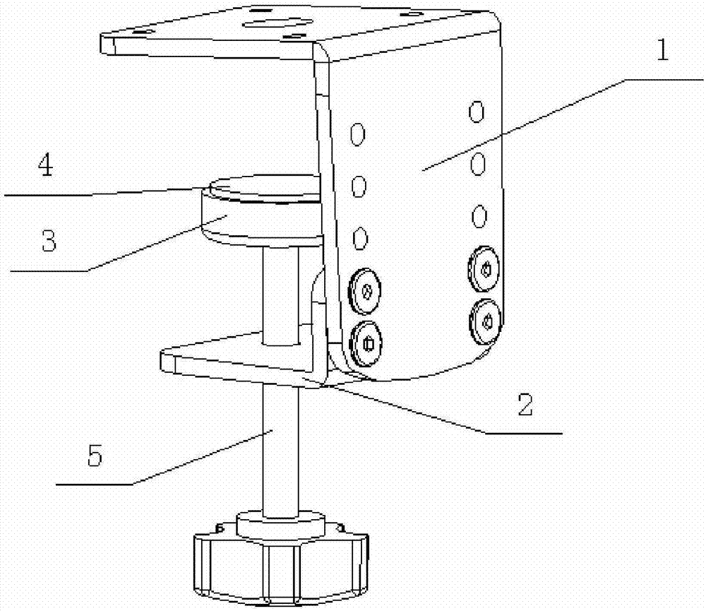 桌面夹具的制作方法