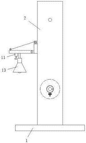 一种便于调节高度的建筑照明装置的制作方法