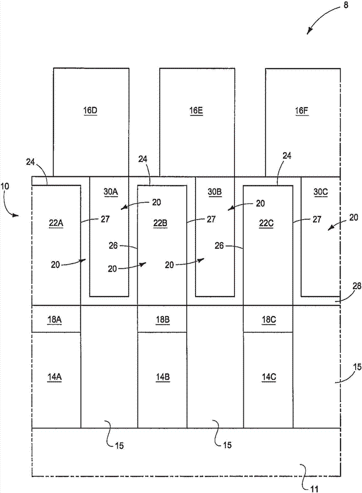 交叉点存储器单元阵列的制作方法