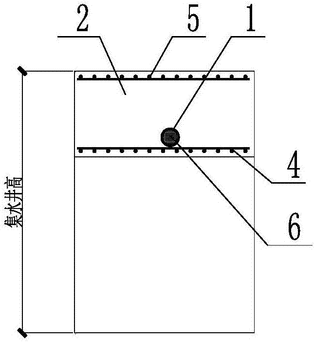 用于多集水井底板的抽排水系统的制作方法