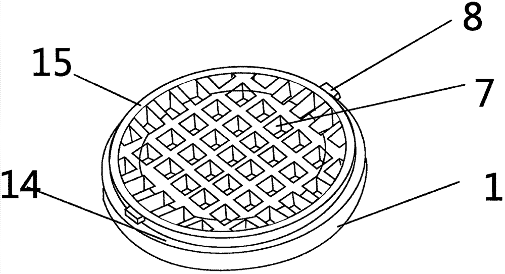 一种新型井盖的制作方法