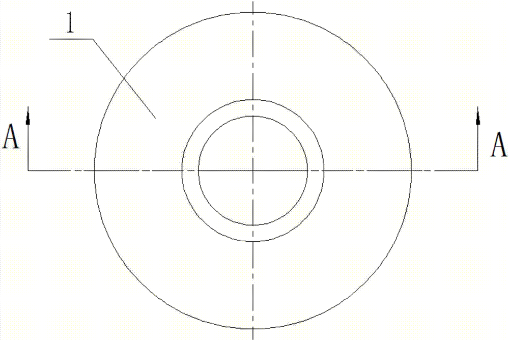 一种小便斗进水管工字形胶塞的制作方法