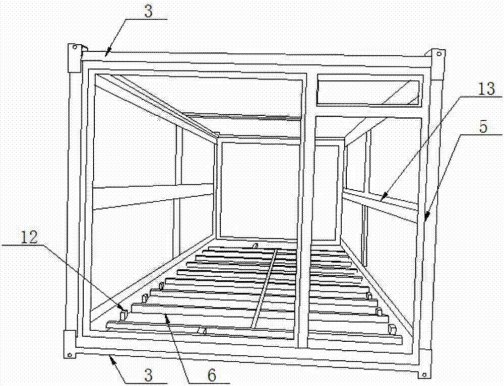 一种新型折叠式集装箱房的制作方法