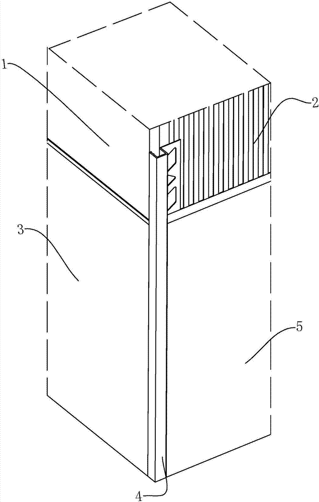 瓷砖连接角防护结构的制作方法