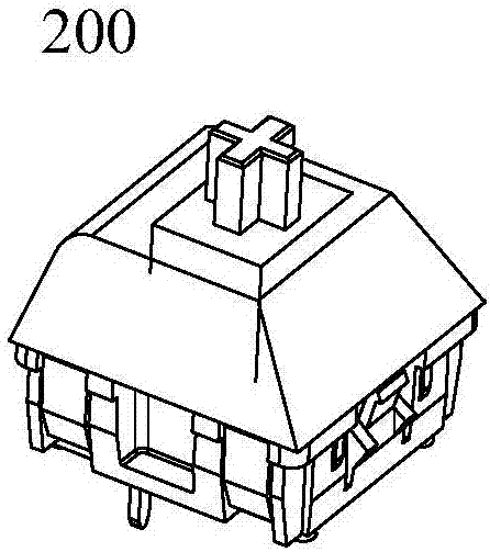 插键盘机械轴机的制作方法