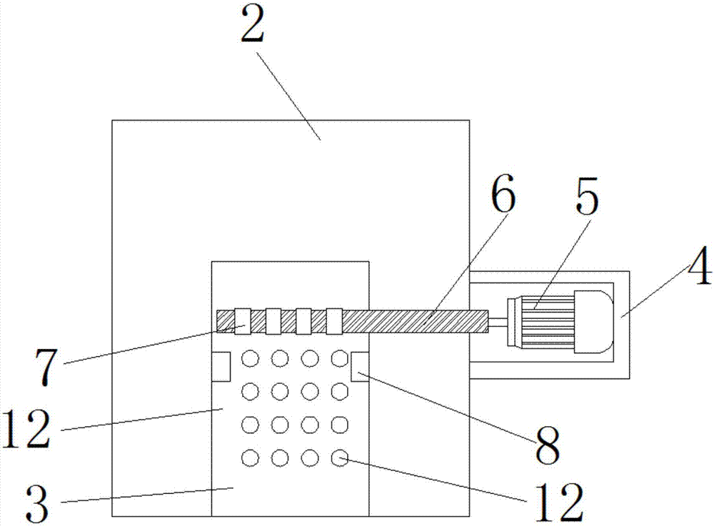 一种具有清理黑板擦功能的课桌的制作方法