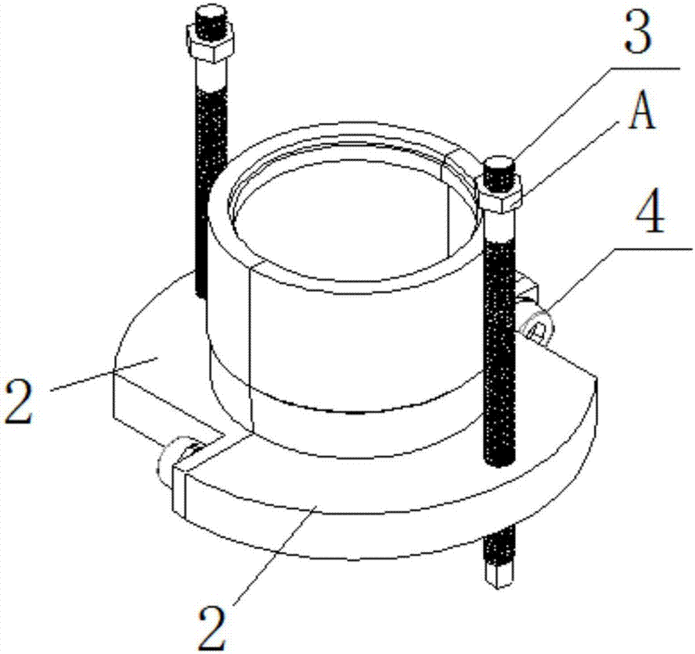 一种核电站反应堆冷却剂泵扭杆联轴器拆卸装置的制作方法