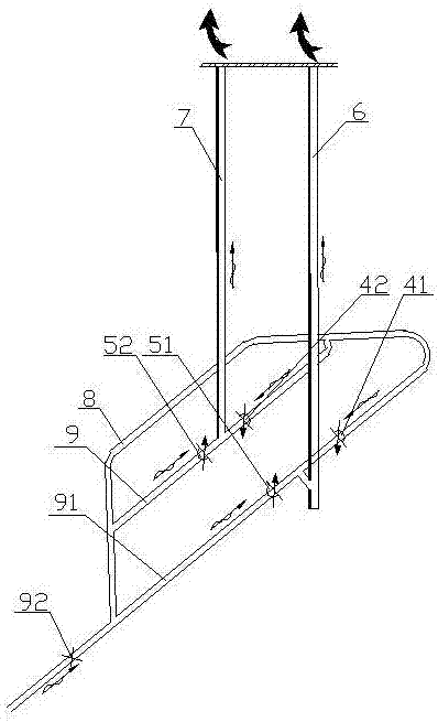 用于井工矿井井筒的灭火装置的制作方法