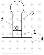 折叠档杆的制作方法