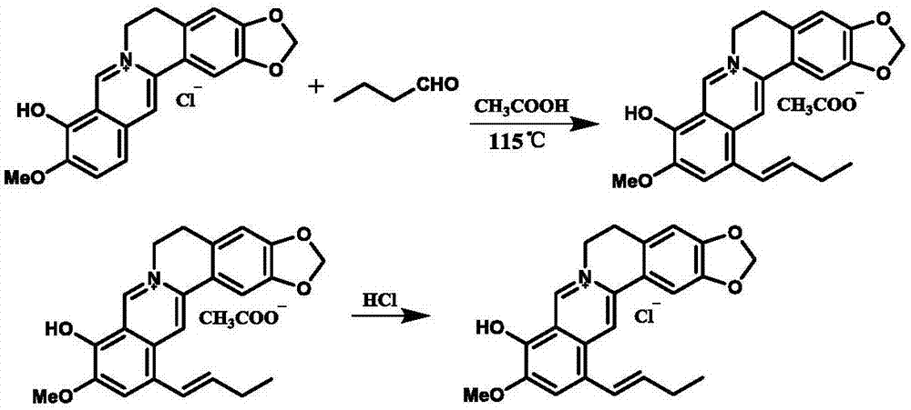 一种小檗碱衍生物和用途的制作方法