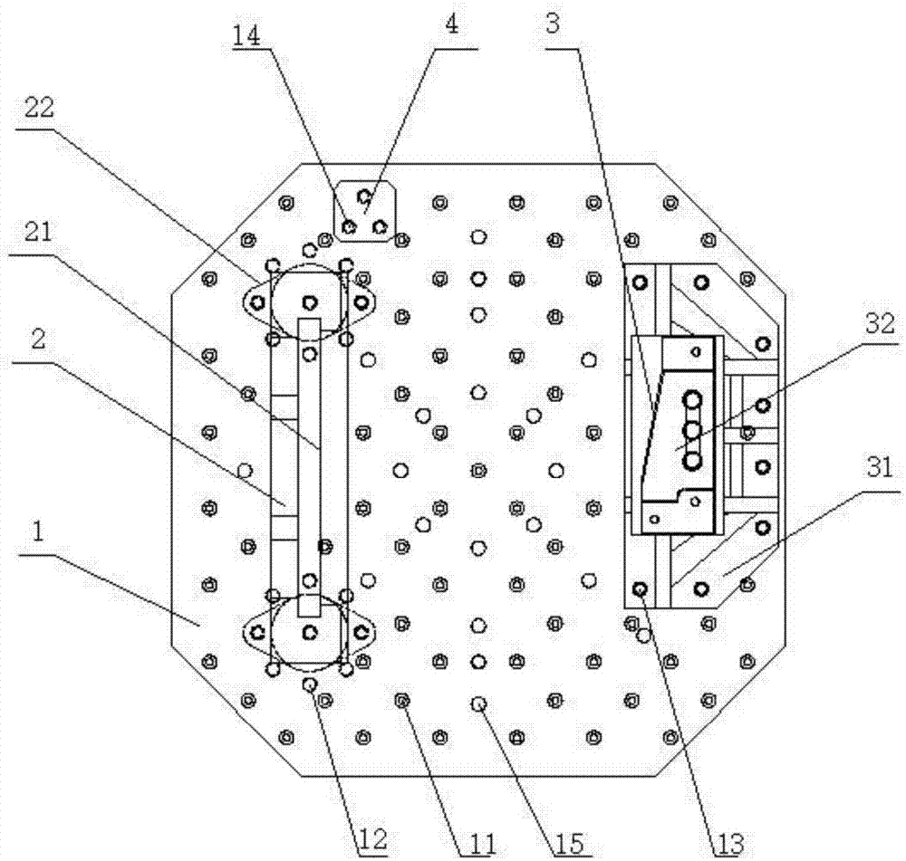 一种变速箱振动试验夹具的制作方法