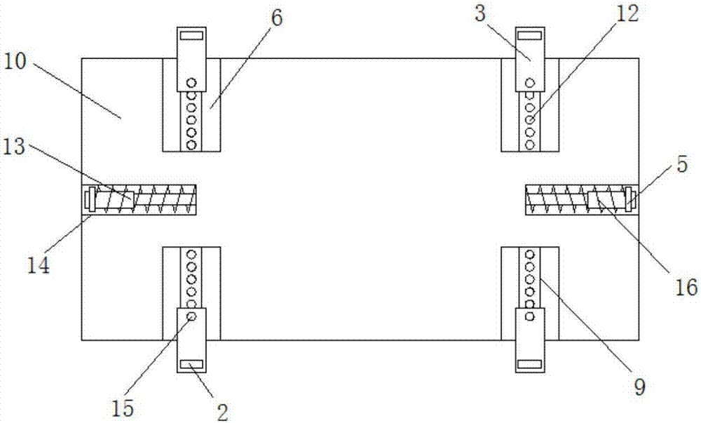 一种用于固定电气柜的方便调节的支架的制作方法