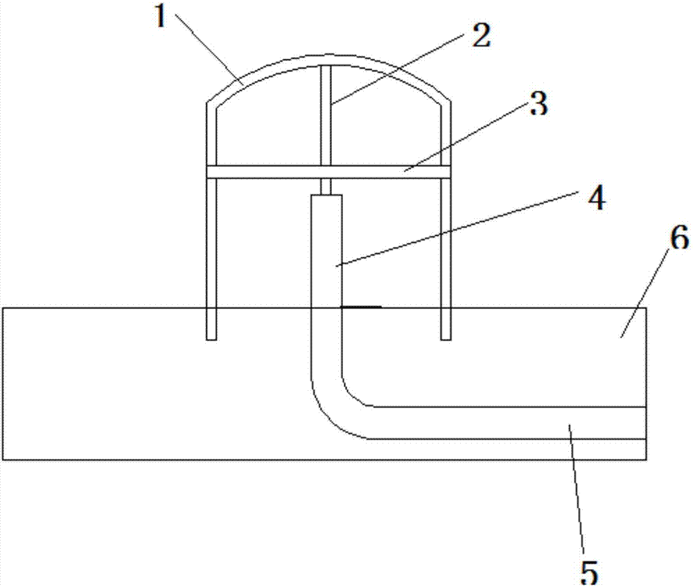 一种双U型预埋电气管线保护套的制作方法