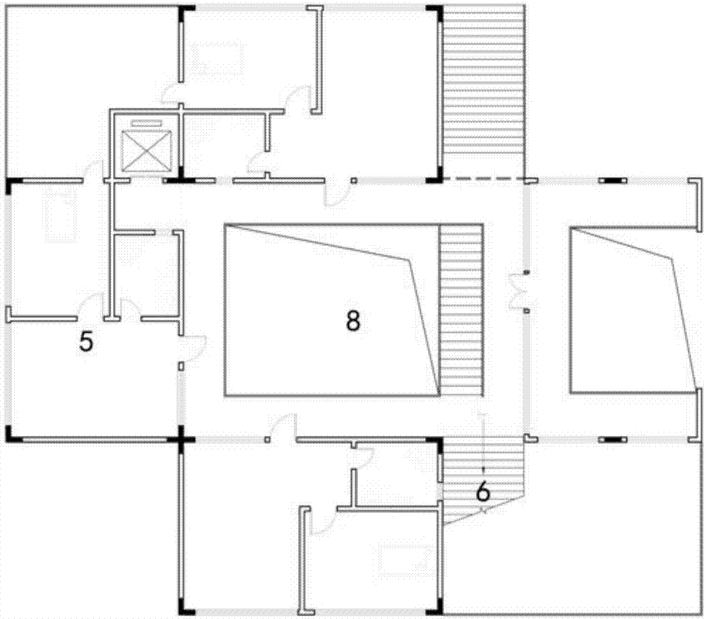多层级共享空间交互式直跑楼梯单元集合住宅的制作方法