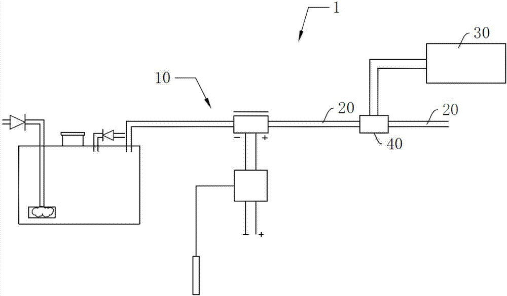 醇基燃料系统及其冷启动装置的制作方法