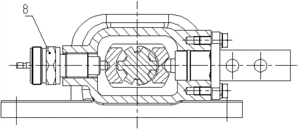 一种单H结构变速箱的气路控制机构的制作方法