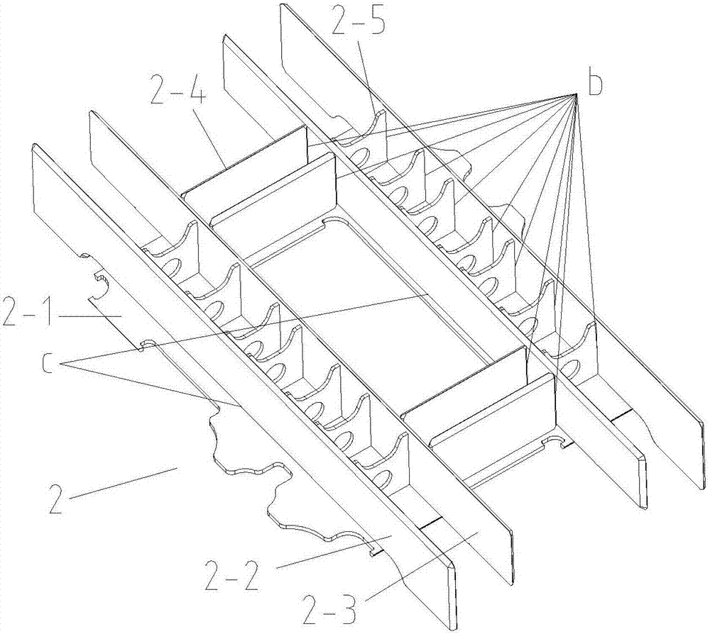 一种箱型梁插接结构构架的组焊工艺的制作方法