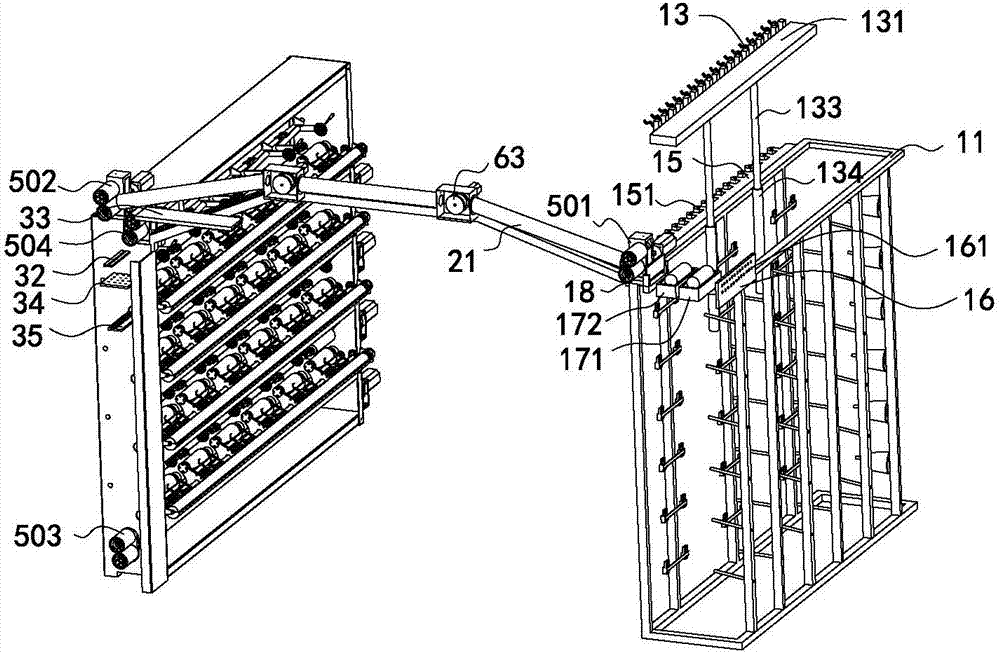 一种化纤丝加弹机的放线装置和化纤丝加弹机的制作方法