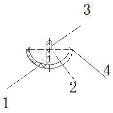一种珠算学习机组合珠杆的杆座的制作方法