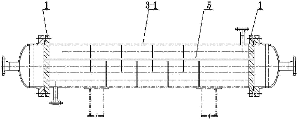 一种带膨胀节双管双管板换热器管板计算方法与流程