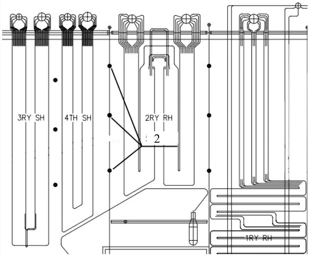 一种基于多点立体测量的锅炉出口烟温实时测量方法与流程