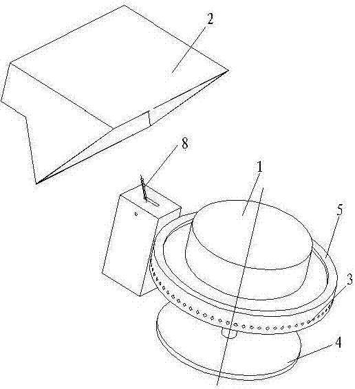 一种可旋转式打磨工作台的制作方法