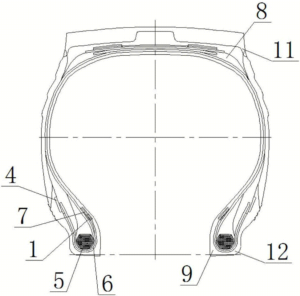 一种全钢子午线轮胎的内衬层的制作方法