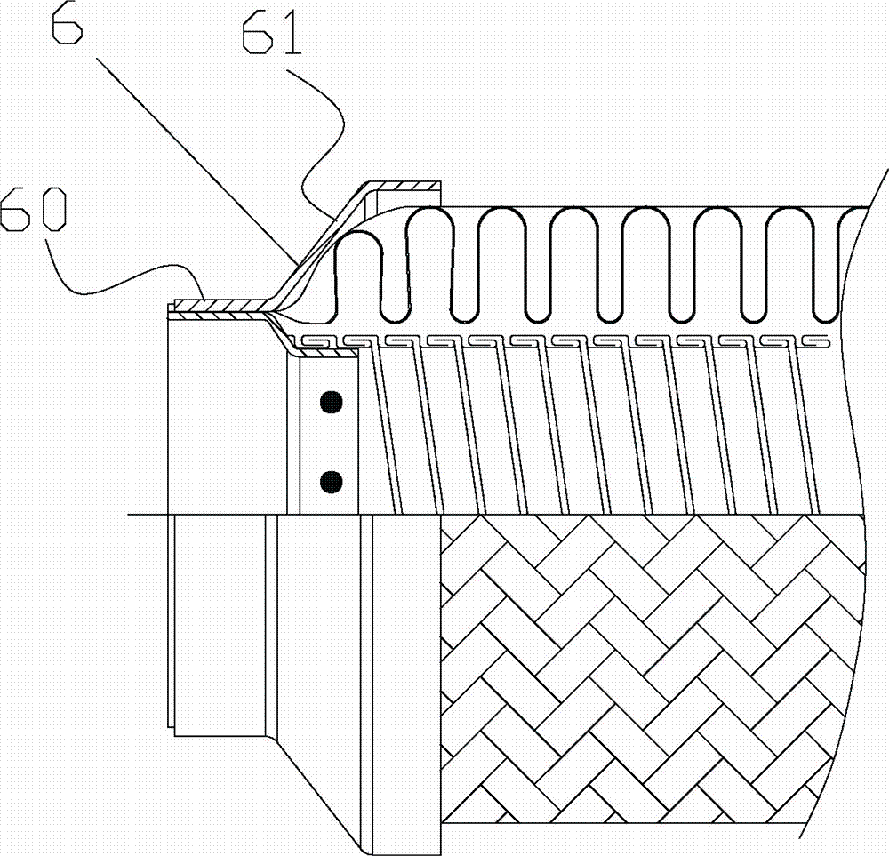 内壁伸缩管挠性节的制作方法